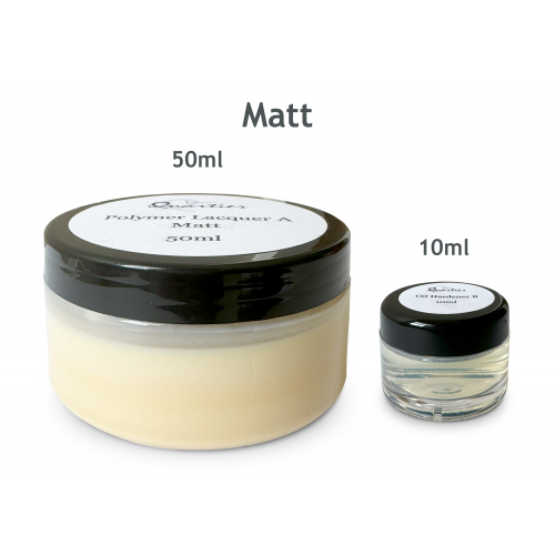 AboutQuartier Polymer Lacquer 2K Matt 50ml + Hardener 10ml  380.0102.60 (DC)
